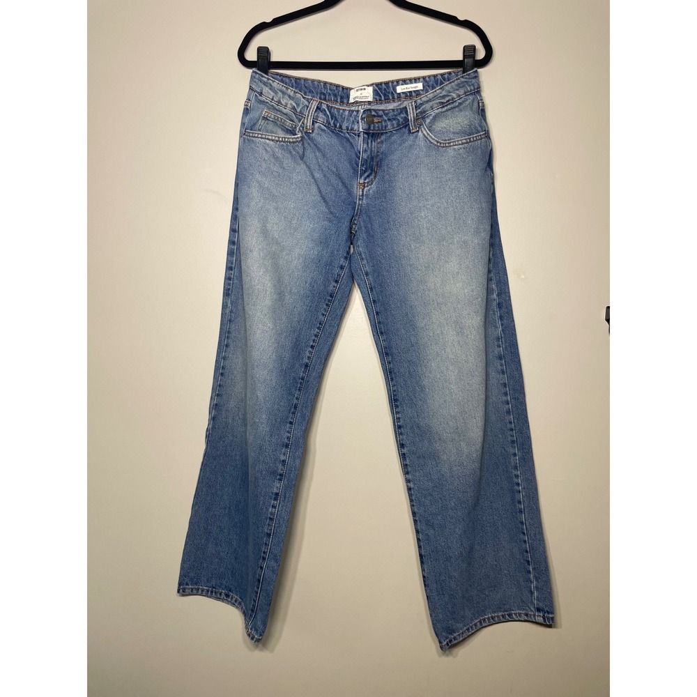 Cotton On Jeans Women 30 Blue Excellent Low Rise Straight Leg Denim Pants